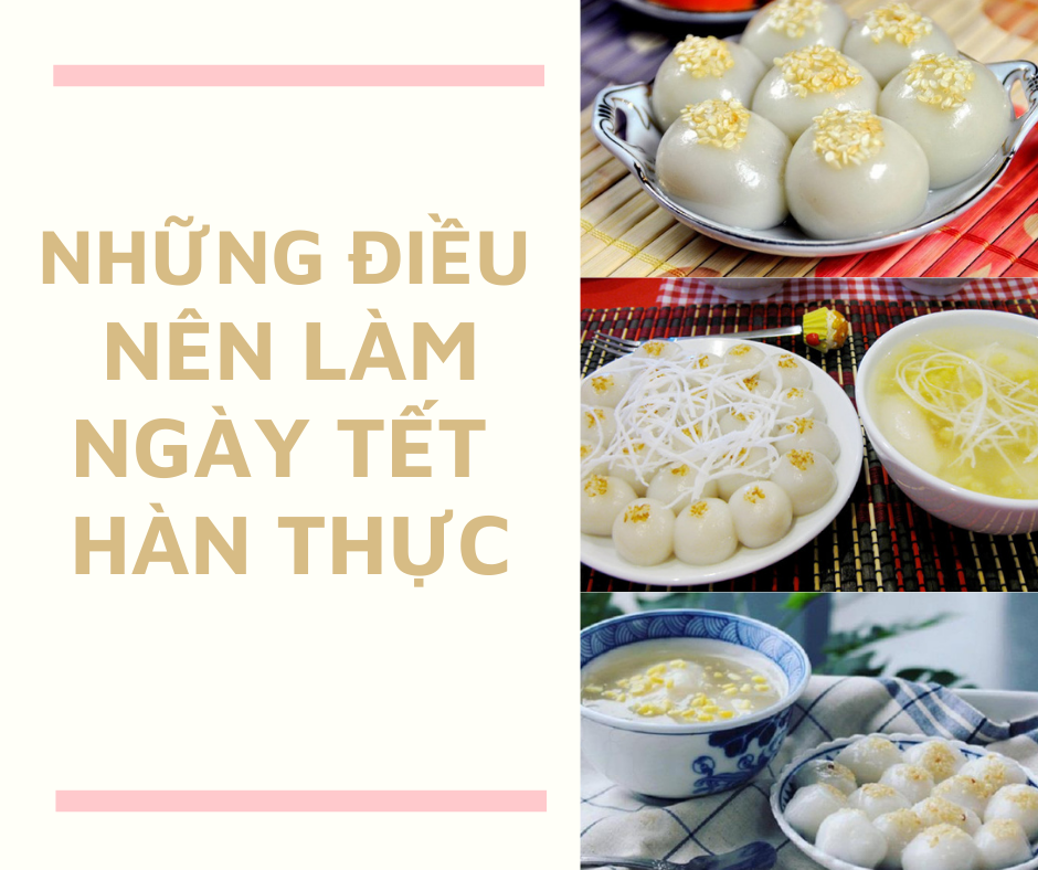 NHỮNG ĐIỀU NÊN LÀM VÀO NGÀY TẾT HÀN THỰC