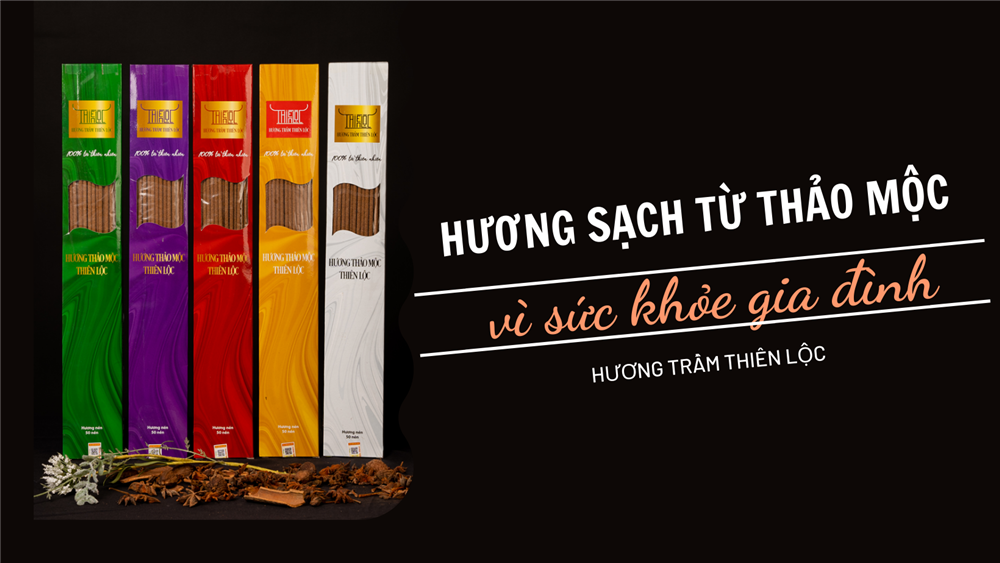 Hương sạch từ thảo mộc, vì sức khỏe gia đình 