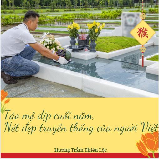 Tảo mộ dịp cuối năm - Phong tục truyền thống của người Việt